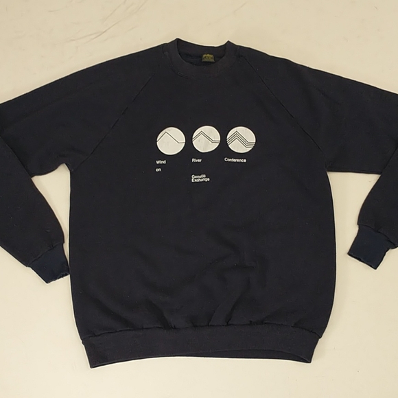 Vintage Sweatshirt Genetic Exchange USA 80's 90's - Picture 8 of 8